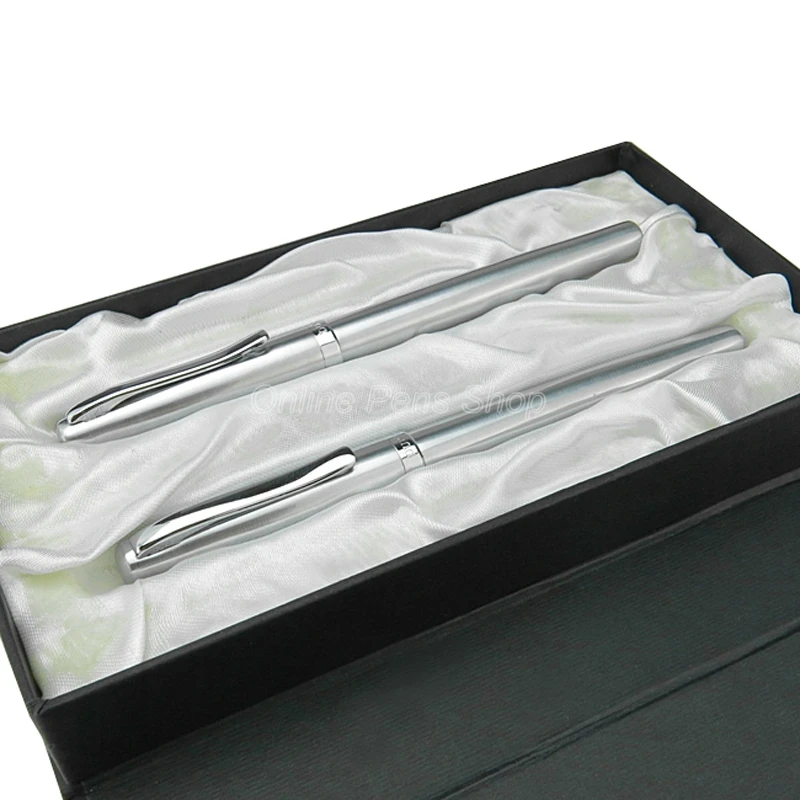 DUKE 209 Premium Iraurita 0.5mm Standard Nib Fountain Pen + Roller Ball Pen W/Gift Box High Quality Writing Pen DR227