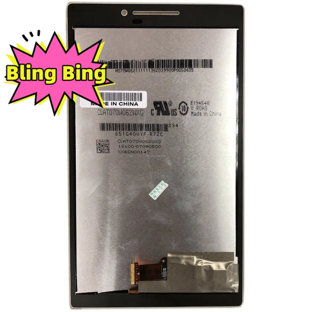 Per Asus Zenpad 7.0 Z370 Z370Cg Z370Kl 7 Pollici P01W White Muslimex Xg Lcd Digitizer Glass Assembly Touch Screen