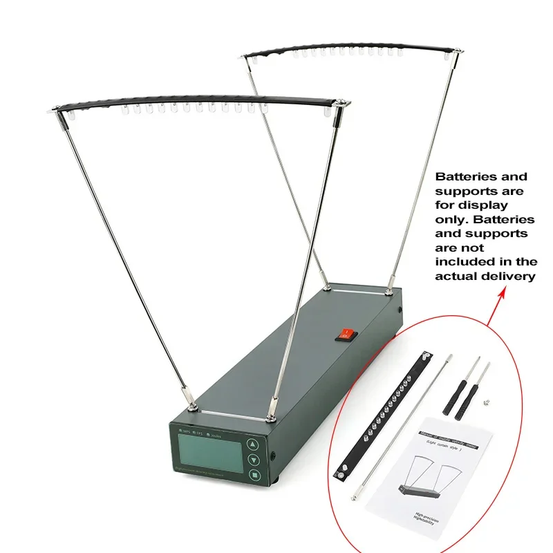 Aluminum Alloy Professional Velocimetry Slingshot Speed Measuring Instrument Compound Recurve Bow Velocity Measurement Tool