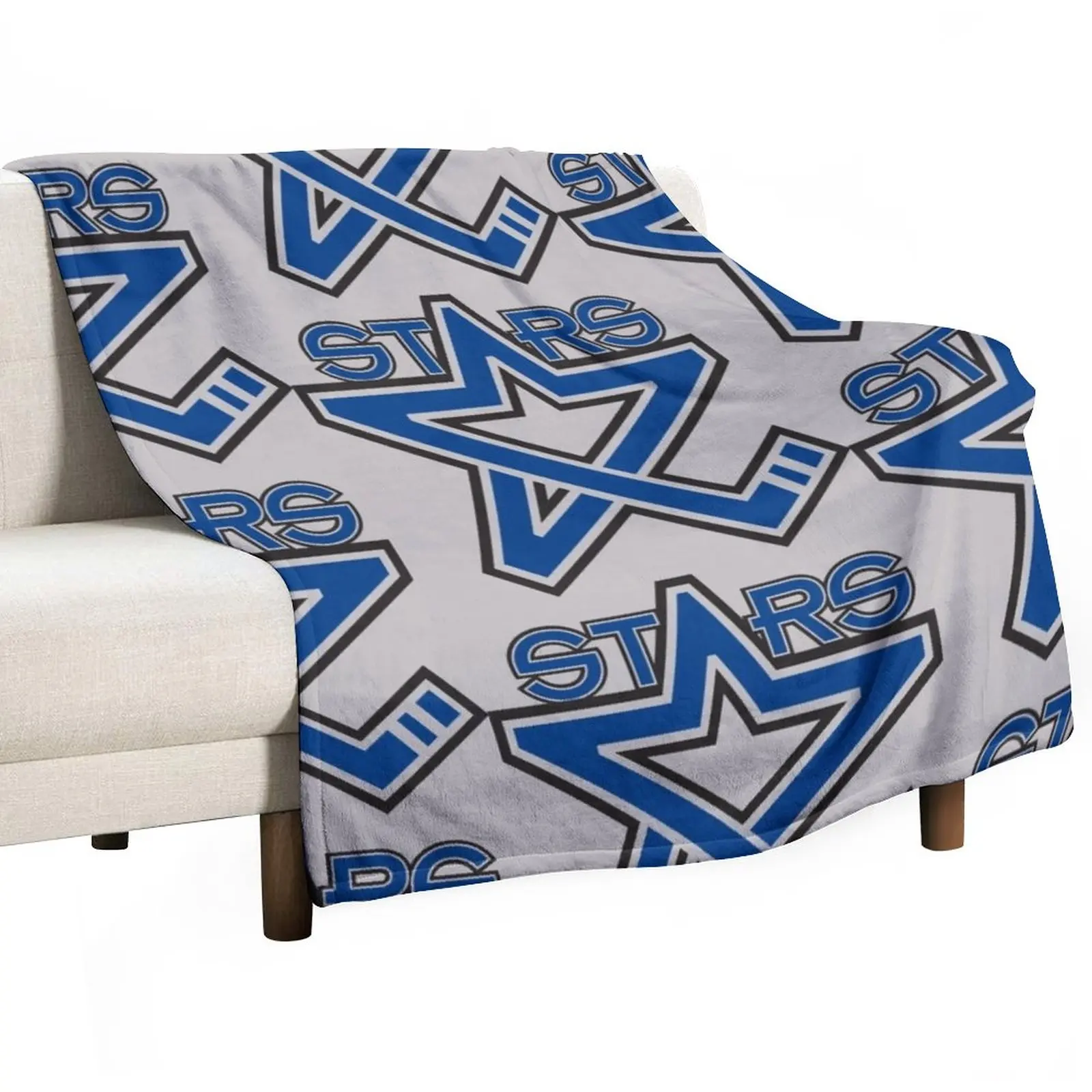 

L Stars Style Throw Blanket Thin Blanket Flannel Blanket Blanket For Decorative Sofa