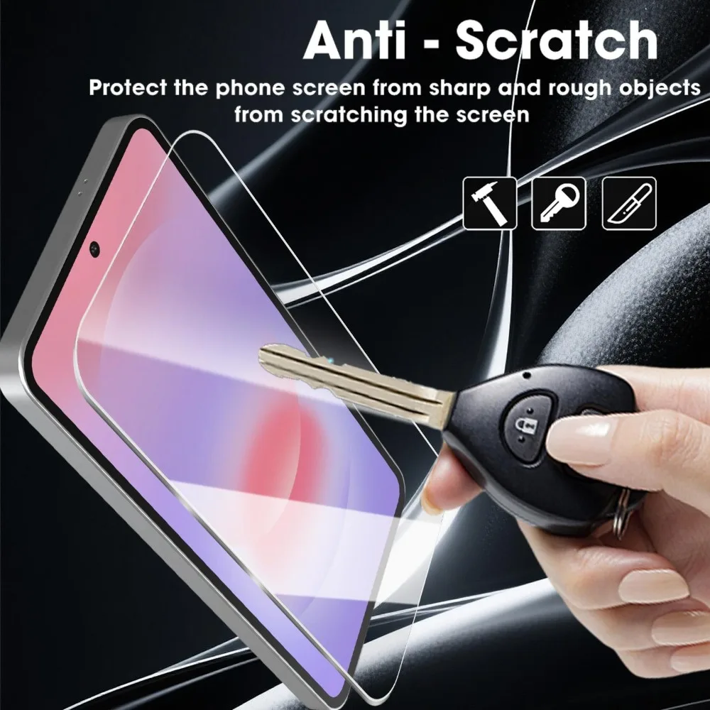 Premium Tempered Glass Screen Protector with Easy Installation Kit - Ultra HD Clarity