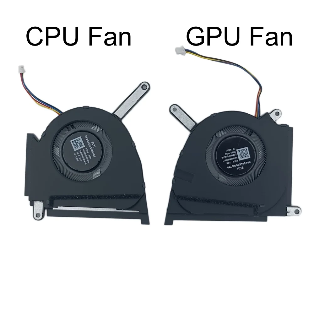 Laptop Cooling Fan For Asus TUF Gaming FX517ZR FX517ZM RTX 3060 RTX3070TI, 12V CPU GPU Cooler Fans 13NR0990T01021 13NR0990T02021