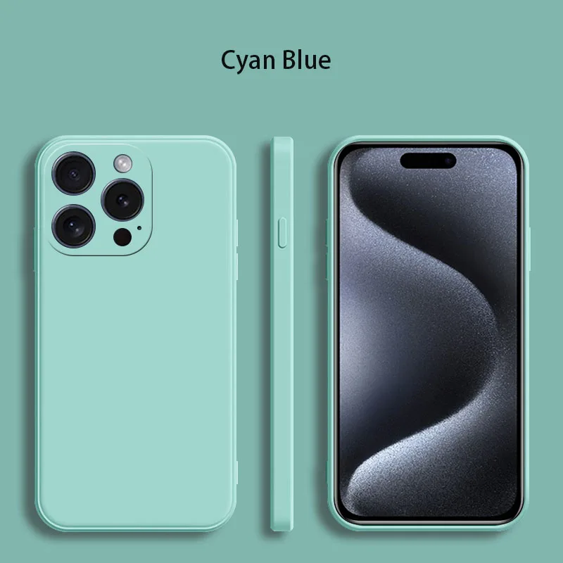 Premium Liquid Silicone Shockproof Phone Case - Enhanced Protection