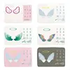 R6FD Baby Month Milestone Blanket Monthly Record Growth Blanket Newborn Soft Flannel Angel Wing Printed Photography 1