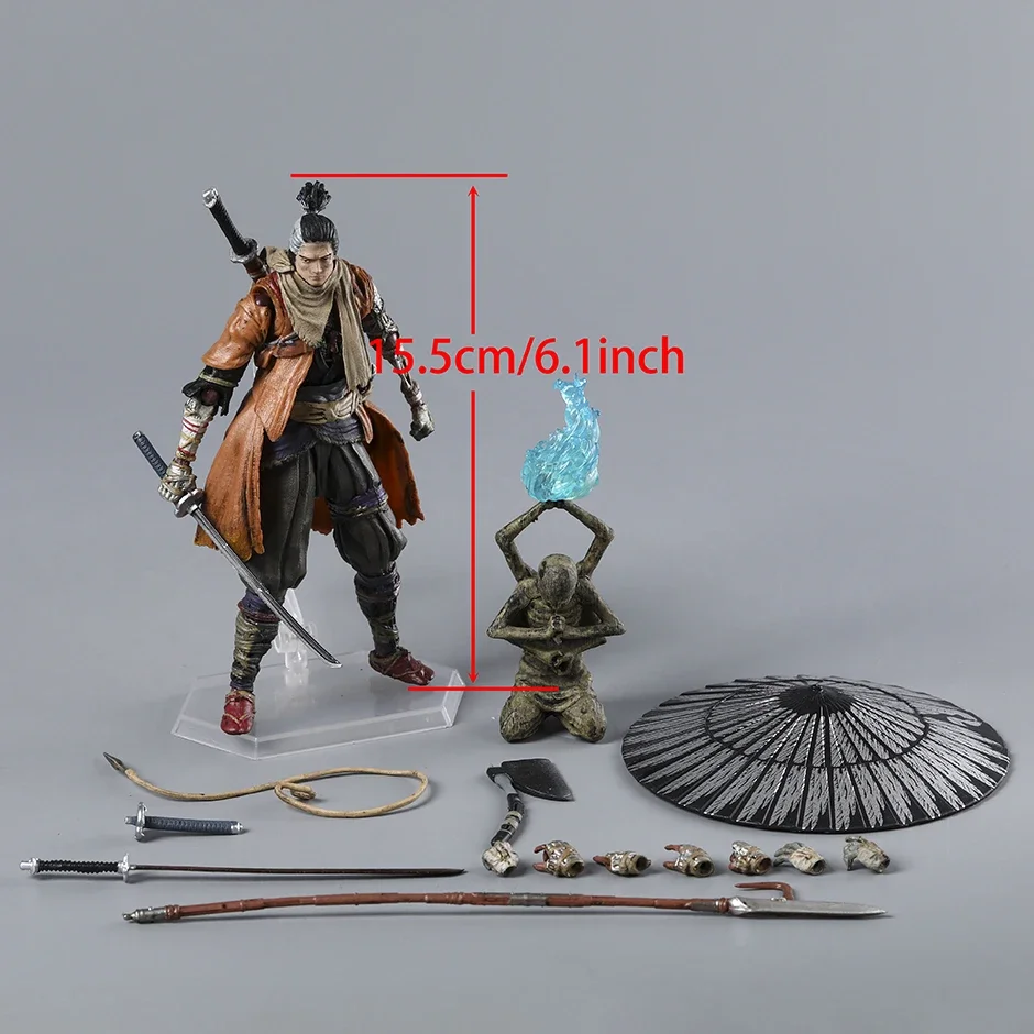 Figma 483-DX Shadows Die Twice Sekiro Movable Assemble Action