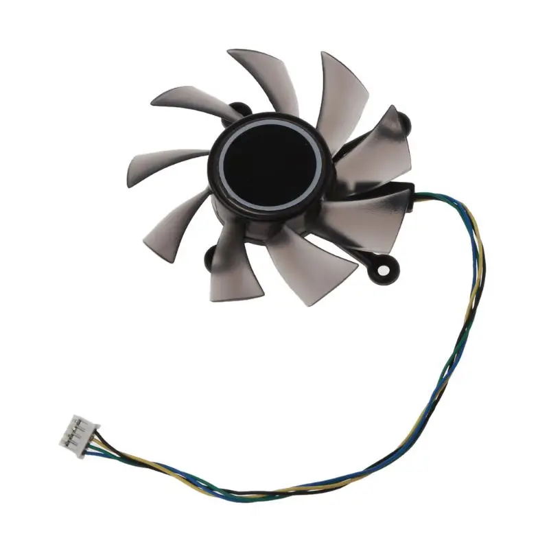 EAH5830/6850/8600/9800 GTS 그래픽 비디오 카드 냉각 팬용 U75A 4핀 마이닝 팬