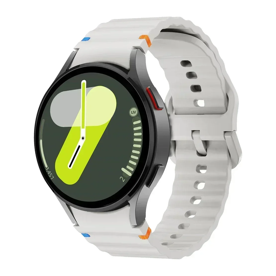 Versatile Silicone Sport Band for Smartwatches - Durable and Comfortable Fitness Bracelet
