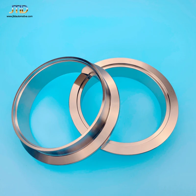 JTLD 3inch Stainless Steel V Band Flanges Male Female Flange for Exhaust System Downpipe