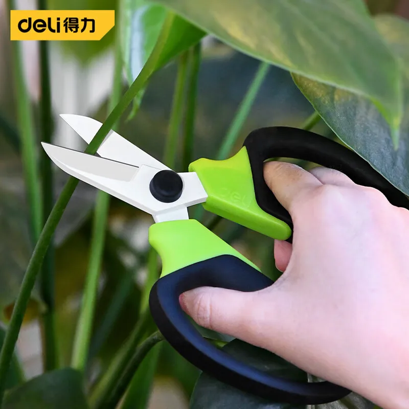 Deli 7 inches Flower Branch Cutting Flower Art Scissors Gardening