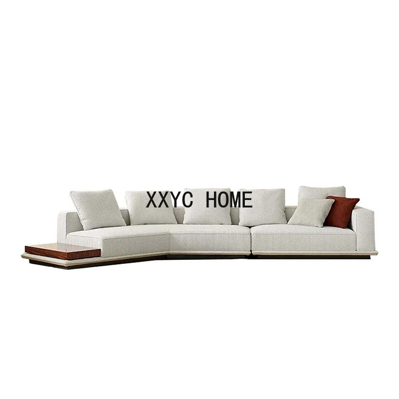 

Library White Sofa Living Room Design Corner Barber European Funda Hair Stylist Chairs Nordic Paresseux Wooden Furniture