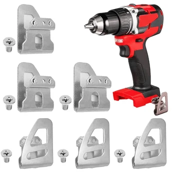밀워키용 전동 공구 벨트 클립 후크, 나사 포함, 18V 임팩트 렌치 드라이버 해머 드릴 전동 공구 액세서리, 1 개, 2 개, 3 개