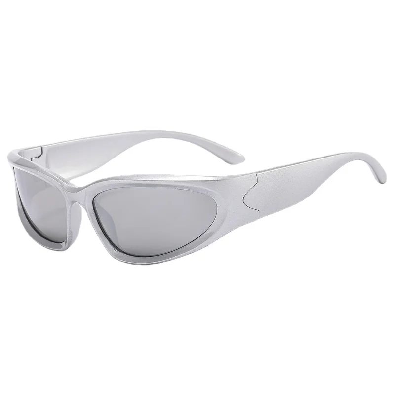 Kids Sunglasses Punk Sunglasses Outdoor Children Sports Sun Glasses Boys Girls UV400 Goggle Shades Mirror Colorful Y2k_voghion.com