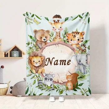 Custom Name Soft Blanket 1