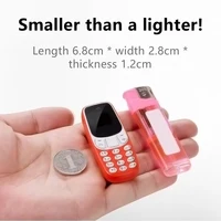 SERVO BM10 Dual SIM Super Mini Mobile Phone Bluetooth Dial Magic Voice Low Radiation Small Feature Cellular Phones Multilanguage 2