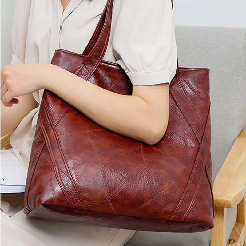Borsa a tracolla da donna di nuova moda, borsa a tracolla di alta qualità in morbida pelle retrò di grande capacità per donna_voghion.com