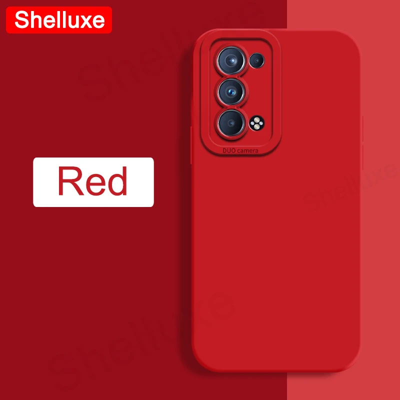 Premium Shelluxe Liquid Silicone Shockproof Phone Case - Square Design, Soft Touch, Enhanced Protection