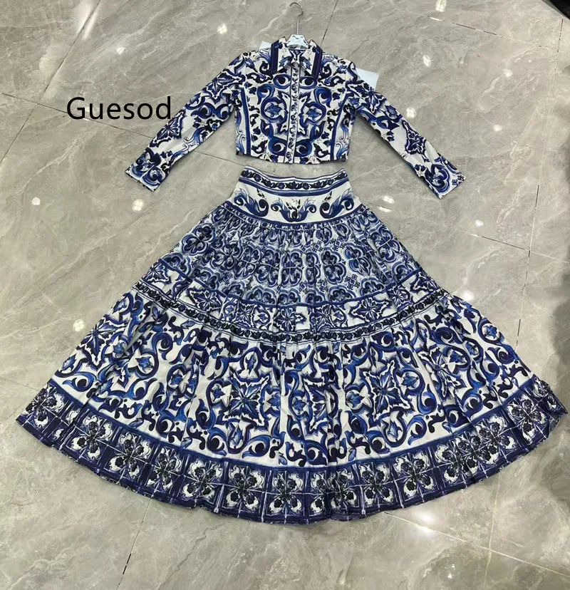 

Women Cotton Top Porcelain Turn-Down Collar Long Sleeve Poplin Short Outerwear 2023 Autumn Thin Single Breasted Cotton Short Top