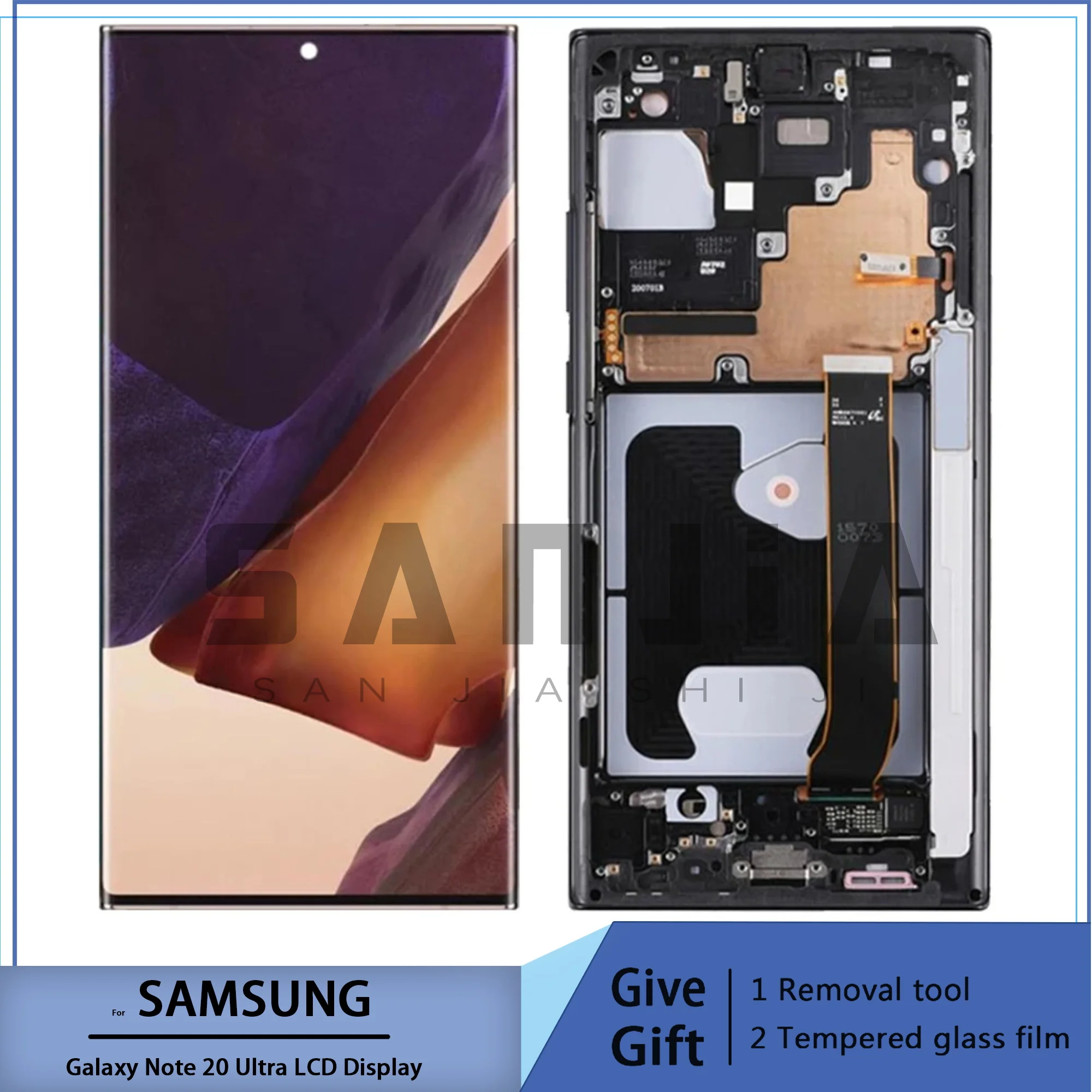

6.9'' Original new LCD For Samsung Galaxy Note 20 Ultra LCD Display Touch screen Digitizer For Samsung Note20U