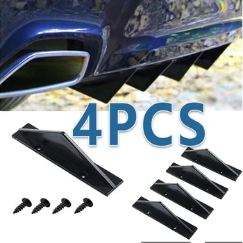 Auto Shark paraurti posteriore telaio universale Spoiler protezione labbra diffusore deflettore ABS Spoiler posteriore paraurti Chassis Spoiler
