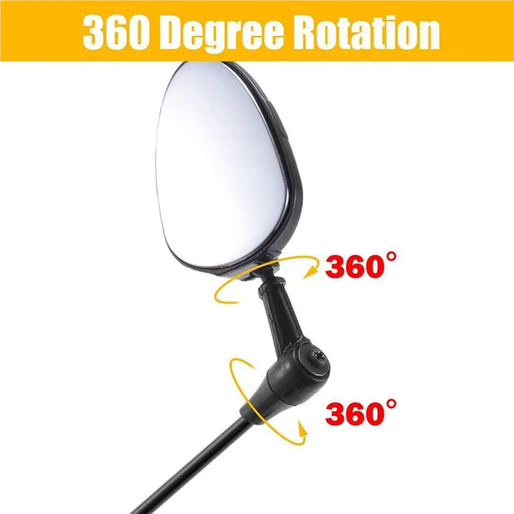 2PcsBikeHelmetRearViewMirrorBicycleMirrorsLightweight