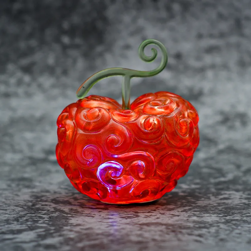One Piece Devil Fruit GK Gum-Gum Fruit Lava-Lava Fruit Flame-Flame Fruit  Flower-Flower Fruit No Mi Transparent Model Doll Toys - AliExpress