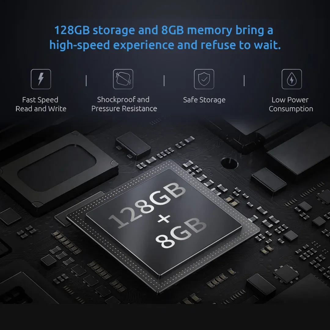 BMAX Mini PC B1PRO Windows 11 8GB RAM 128GB ROM Intel N4000 M.2