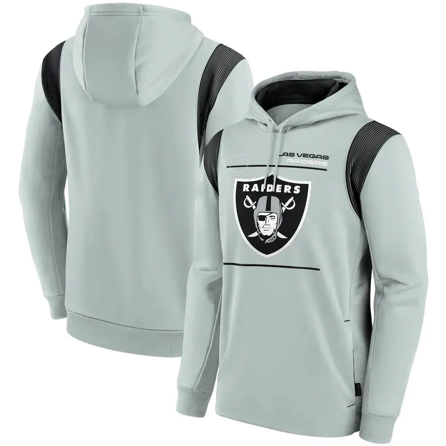 Women's Nike Silver Las Vegas Raiders Sideline Performance Long