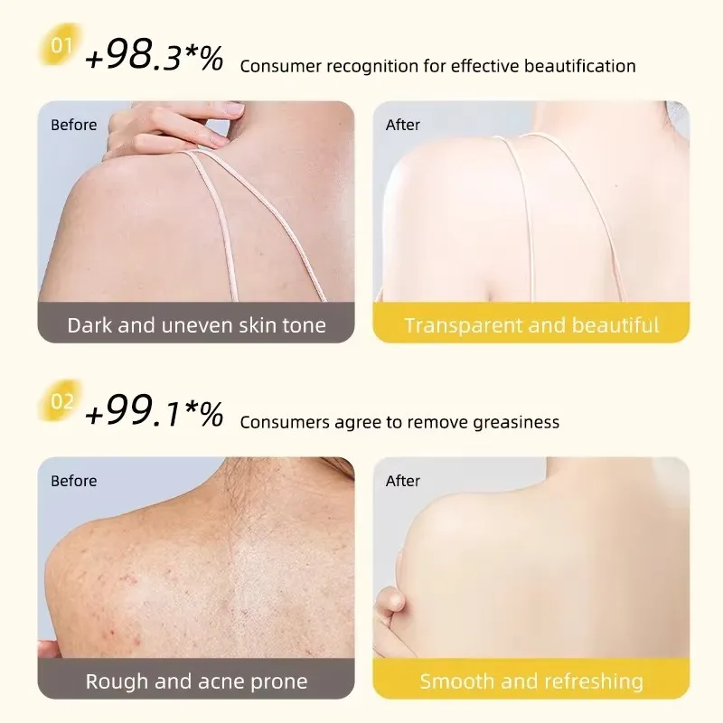 24hr Long Lasting Hydration Skin Brightening Body Wash Shower Gel Deep Cleansing Dirt Dead Skin Oil Control Lighten Pigmentation