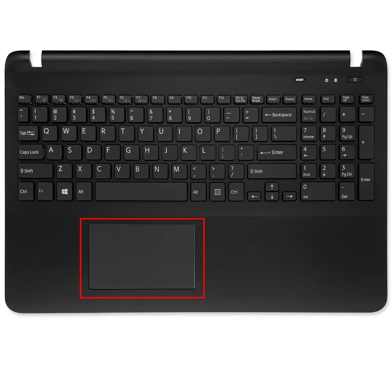 Corpo do Portátil para Sony Vaio Notebook Habitação Moldura Plamrest Caixa Inferior sem Toque Original Svf15 Svf152 Svf15 Svf152 Case do - Imagem 3