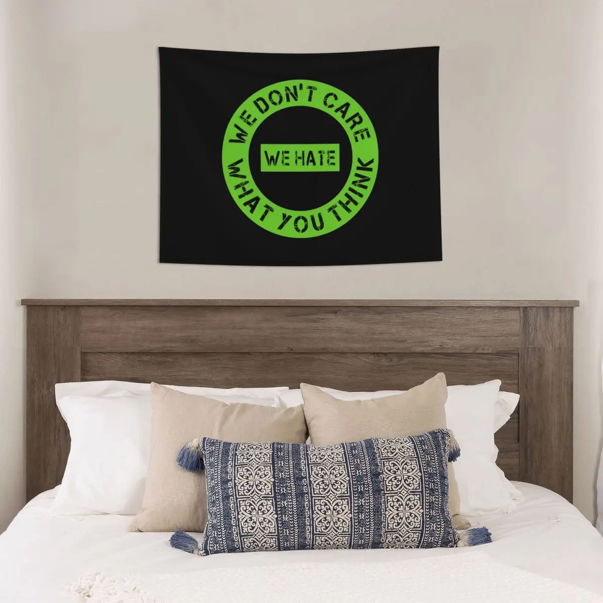 Type O Negative We Hate Everyone Tapestry Wall Hanging Hippie Fabric Tapestry Goth Music Fantasy Throw Rug Blanket Wall Decor