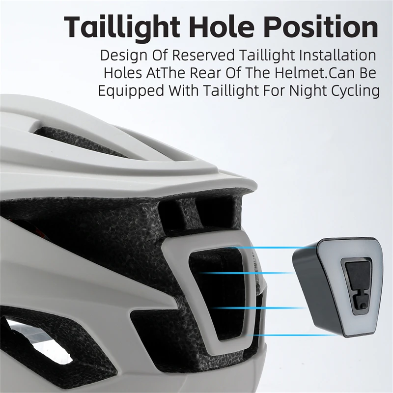 Cycling Caps Magnetic Suction Lens Bicycle Helmet Photochromic Goggles Sun Visor LED Light