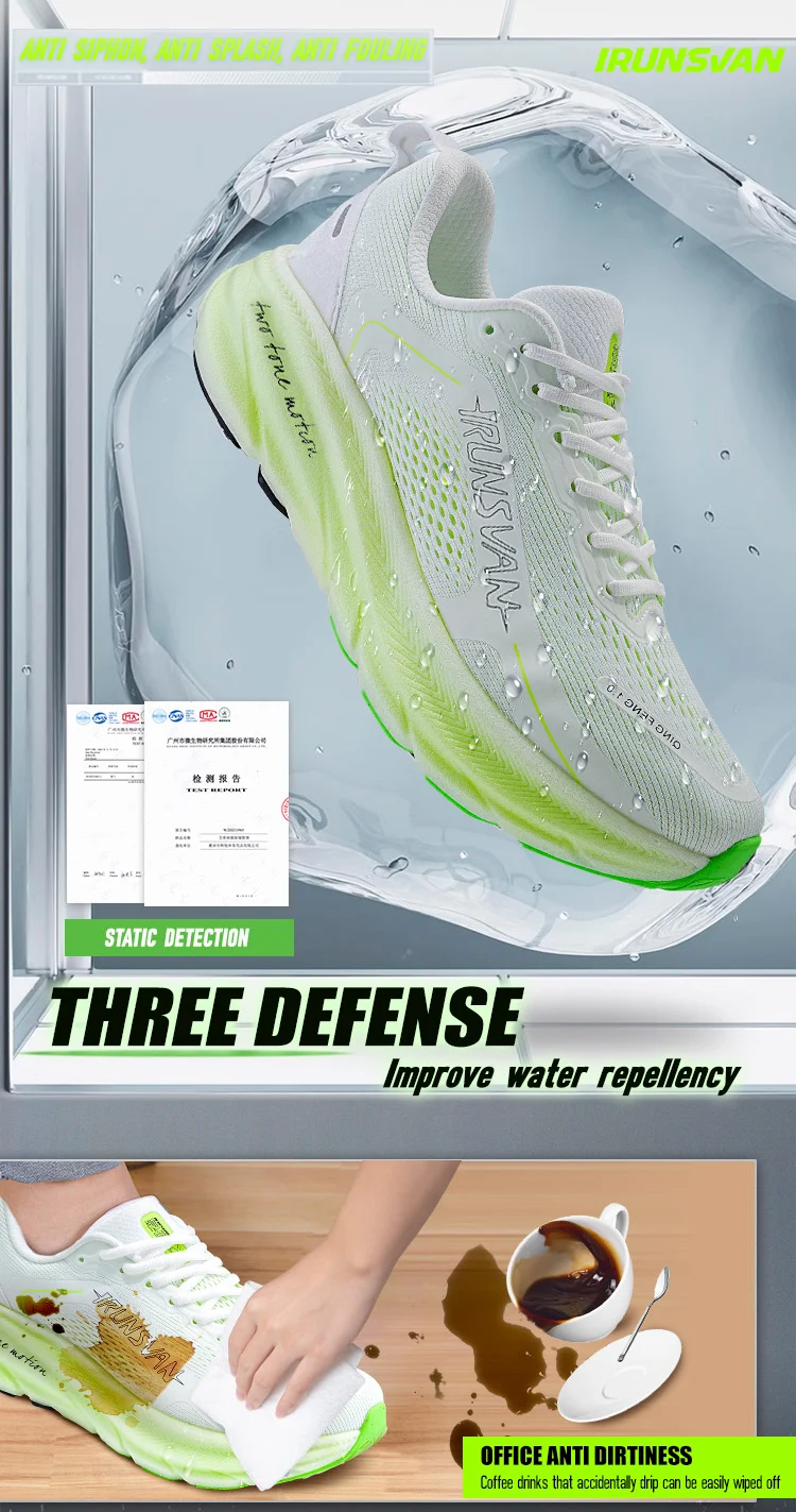 IRUNSVAN T800 Carbonfaser Gepolsterte Freizeitschuhe Laufschuhe für Herren und Damen 113 – Detail 12