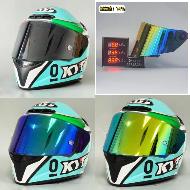 Motorcycle Helmet Visor motorcycle helmet visor for KYT TT-C Moto Helmet Shield Accessories Motorcycle Anti-scratch Wind Shield Lens
