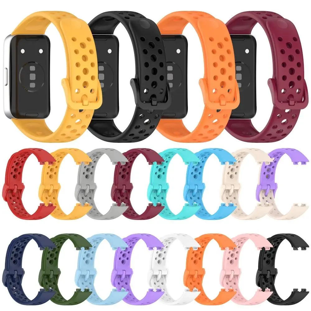 Breathable Silicone Watch Strap Wristband Accessories