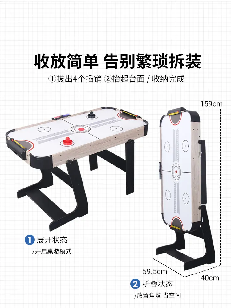 Table Hockey Board Game Table Game Kids Kids 5 Years Old 6-8 Years Old Ice Hockey Machine Home Entertainment Scoring Folding