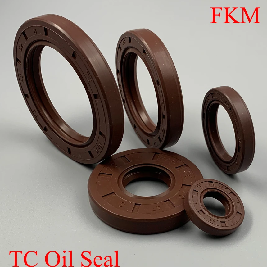 

35*47*7/8 35x47x7/8 35*48*7/8/10 35x48x7/8/10 FKM Fluorine Fluoro Rubber Spring Two Lip TC Gasket Radial Shaft Skeleton Oil Seal