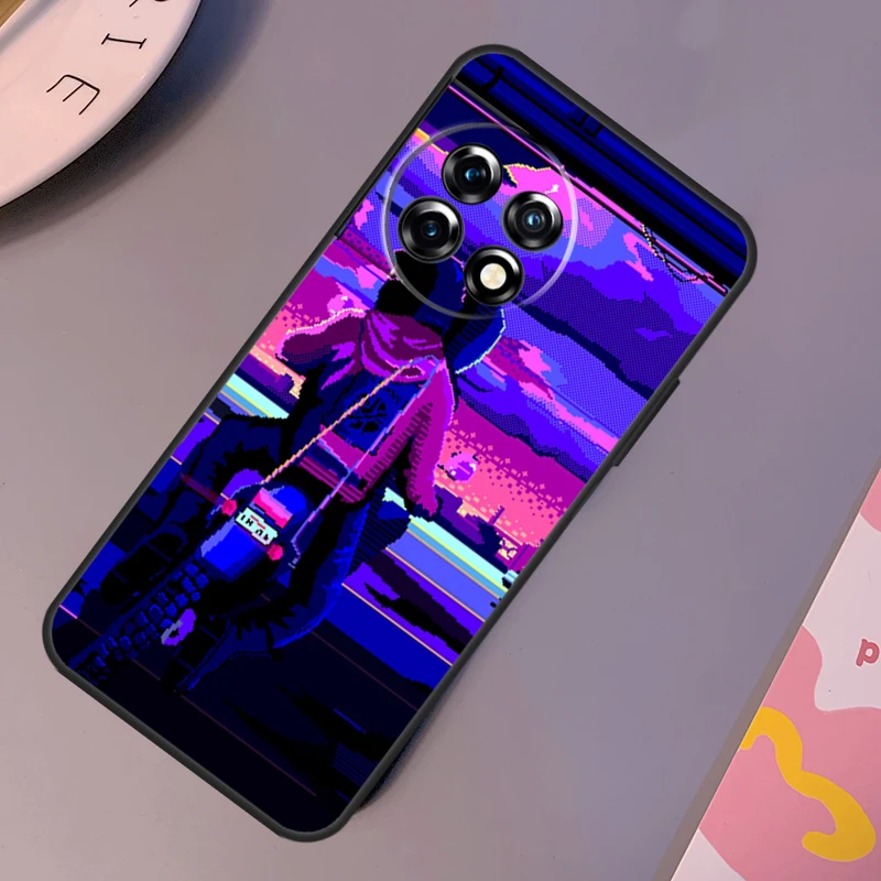 Anime Vaporwave Glitch Phone Case Cover