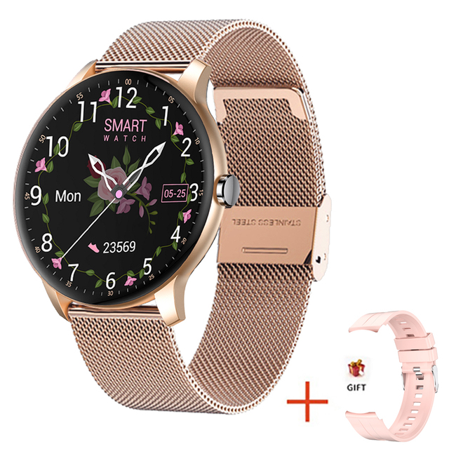 Smart Watch Women Dial Call Fitness Tracker Men Watch Support Hebrew ip67 Waterproof Anwser Call Smartwatch For Android ios