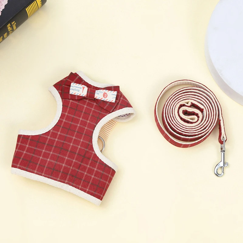 Bow Red Plaid