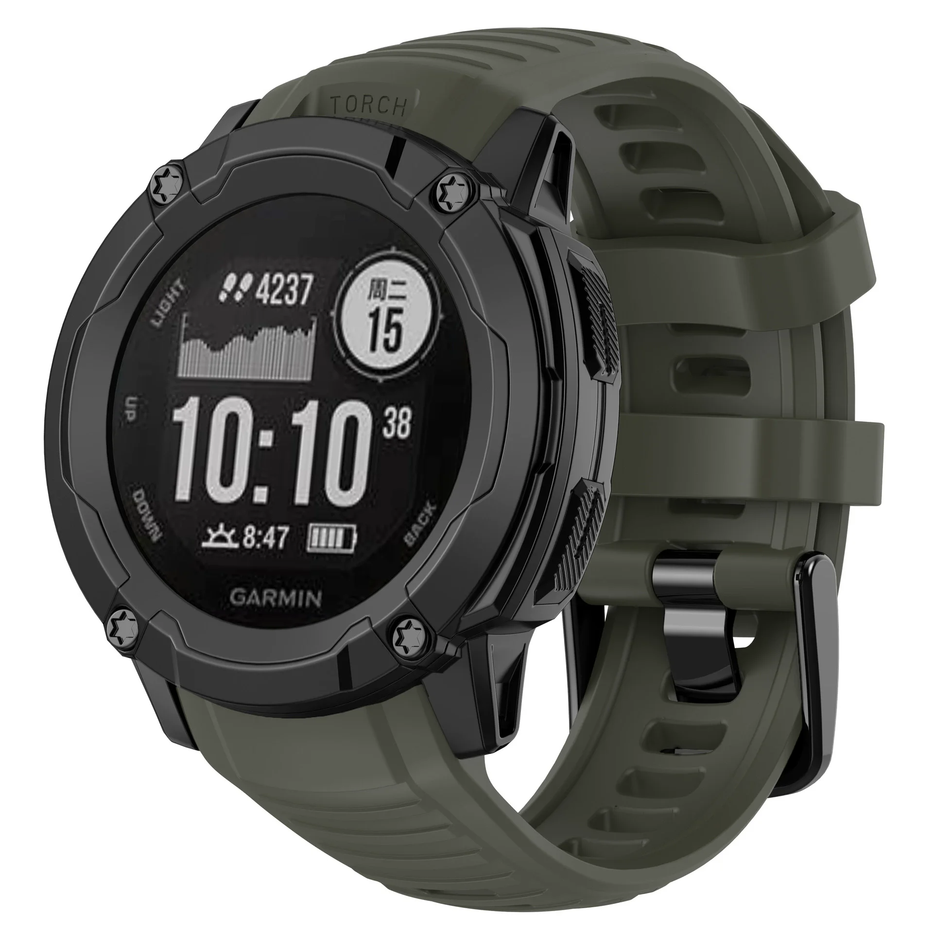 Premium Silicone Watch Strap - Replacement Bracelet