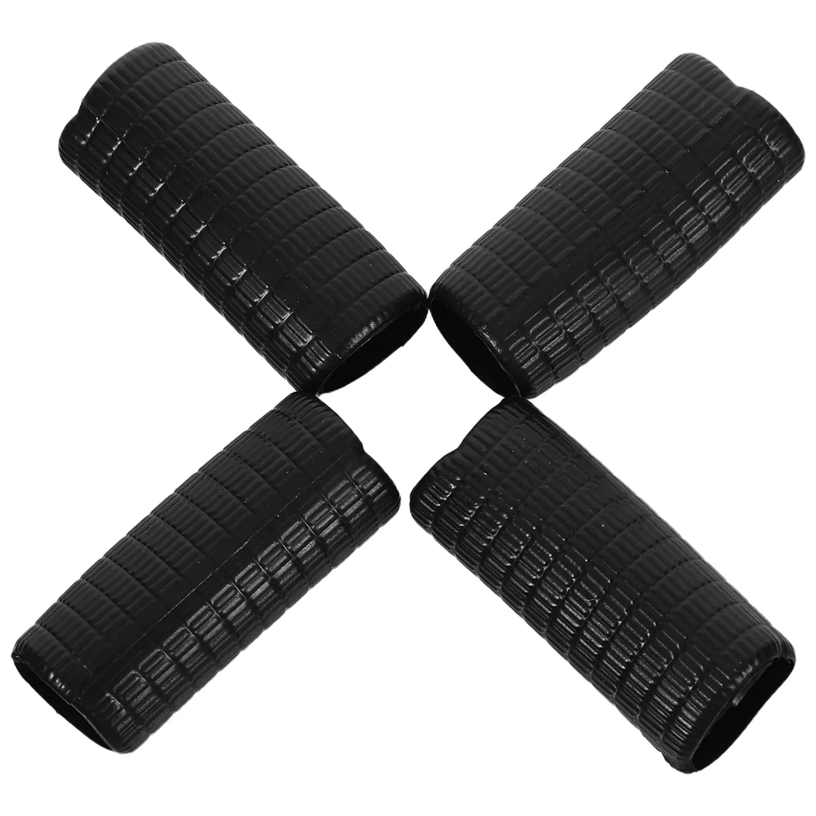 4Pcs 바이올린 보우 그립 슬리브 비올라 보우 고무 그립 커버 인체 공학적 디자인으로 피로 감소 및 정확도 향상 간편한 설치 우아함