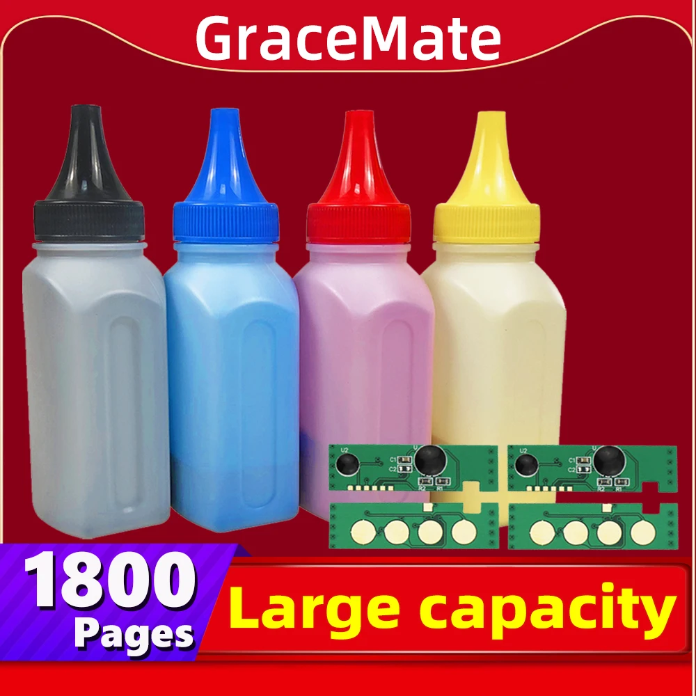 GraceMate Manufacturer OFFicial shop 4 x Refill Color toner Powder 406S + Super popular specialty store 4chip CLT-K40 CLT
