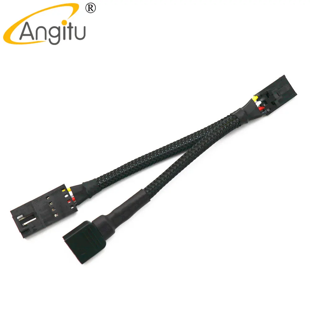 Nucleo Del Commander Del Ventilatore Di Angitu Corsair All'Adattatore Standard Del Separatore Di Argb 3-Pin 5V Cable-10Cm