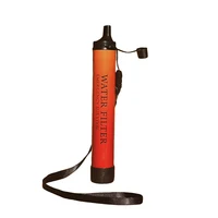 Outdoor Camping Emergency Survival เครื่องกรองน้ําเหมาะสําหรับ Rivers Lakes Creeks แบบพกพา Purification เครื่องมือน้ํา Filte 3