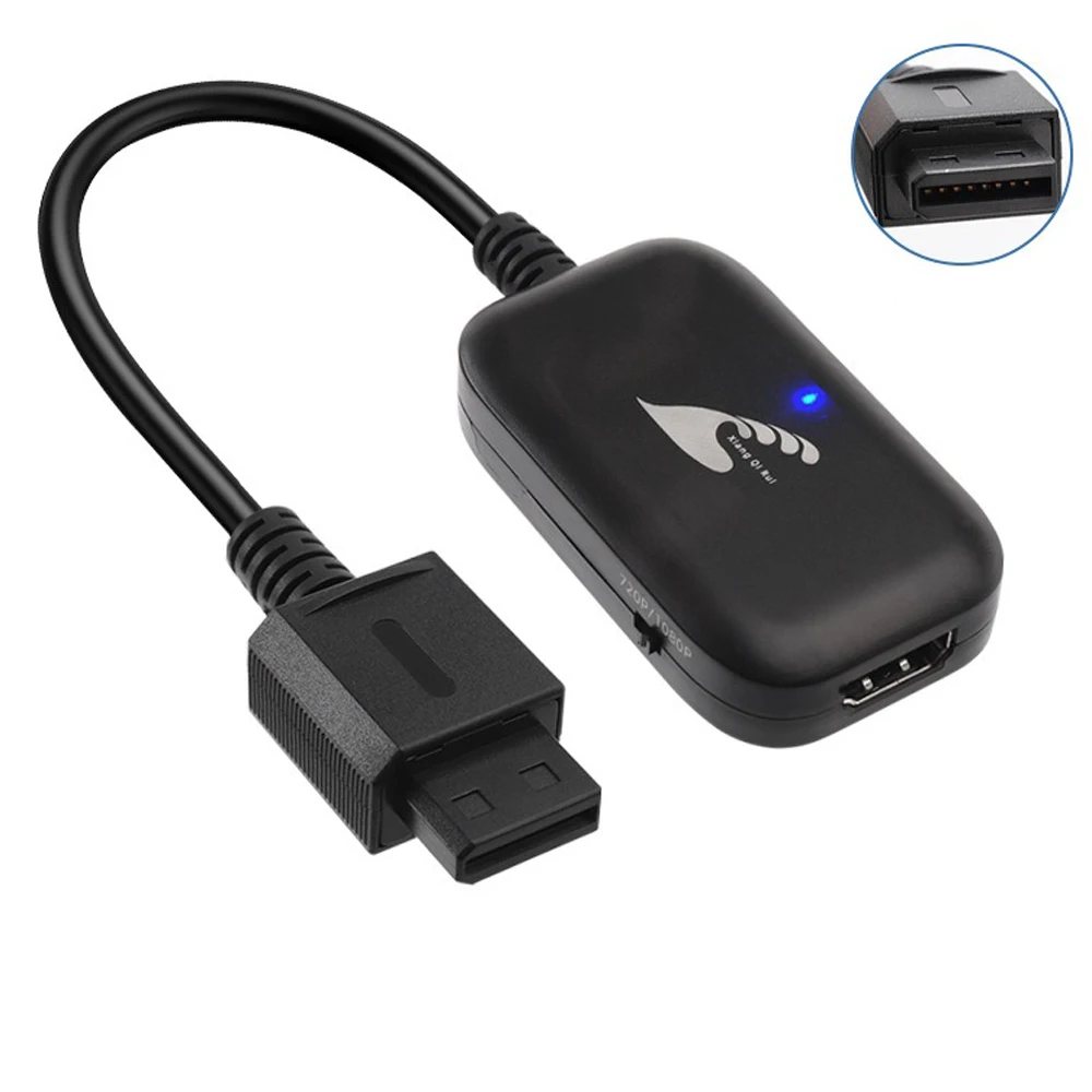 

10 шт., адаптер-конвертер Full HD 1080P для Wii-HDMI
