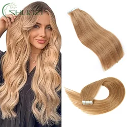 Tape Ins Hair Extensions Human Hair Invisible Tape In Hair Extensions Human Hair 100% Human Hair Wigs Human Hair For Mega Hair