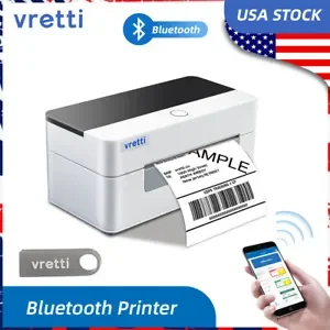 Stampante Termica Per Etichette Vretti Stampante Bluetooth 4X6 Per Ebay Etsy Amazon Ups
