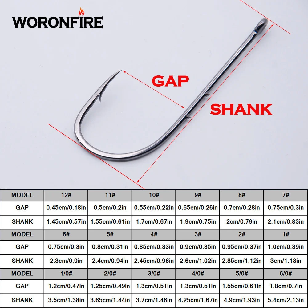 1000pcs Long Shank Fishing Hook For Fishing Live Bait With Double