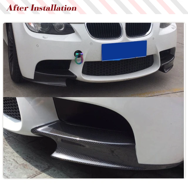 Front Stoßstange Schürze vorne Gitter Spoiler Sport E92 Look für BMW E90  E91 