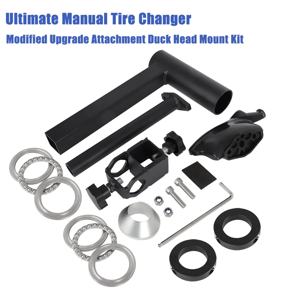 Tire Mounting Tools Ultimate Manual Tire Changer™ DELUXE Upgrade Attachment Duck Head Mount Kit Tire Changing Tool - Foto 4